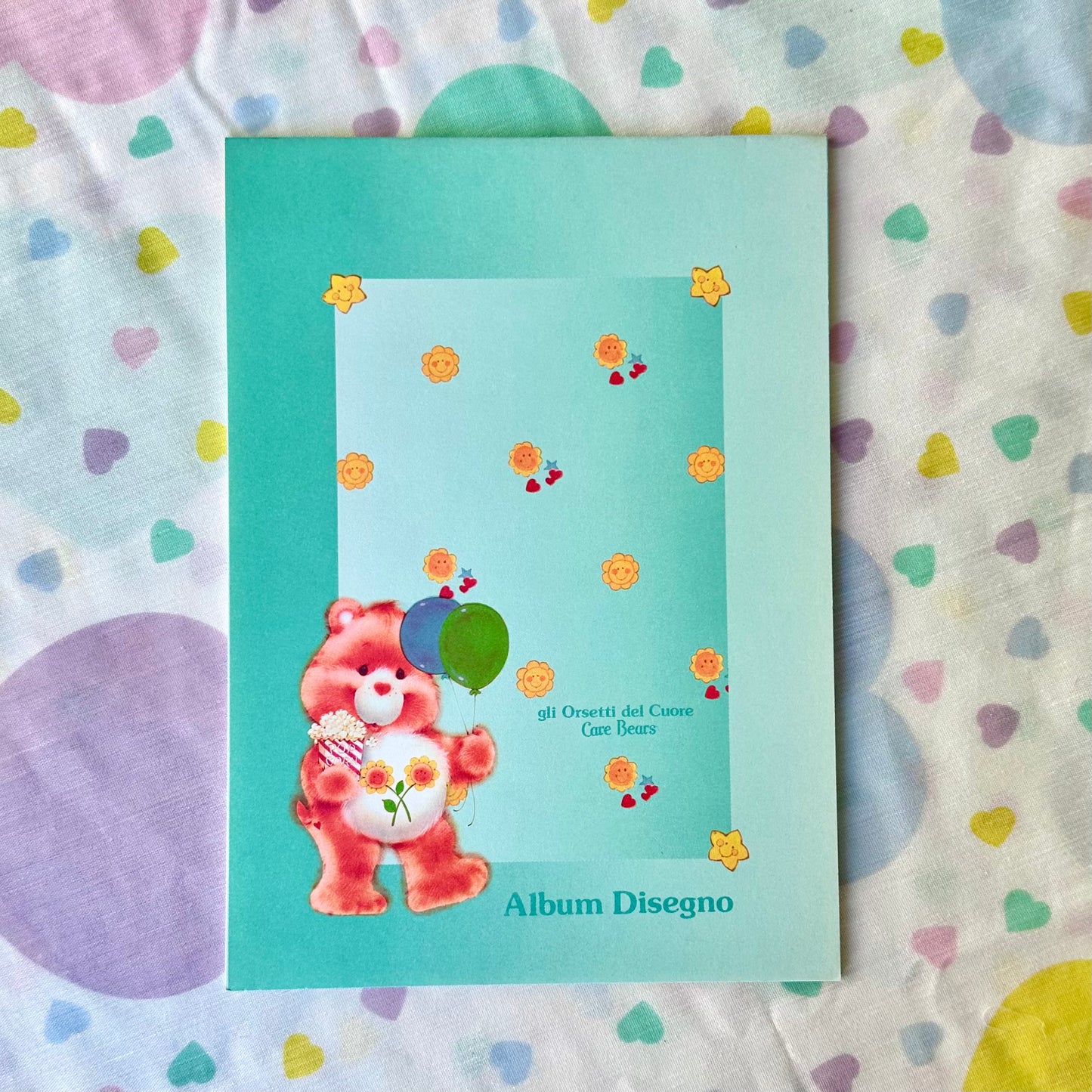 80’s Dead Stock Care Bear Notebook