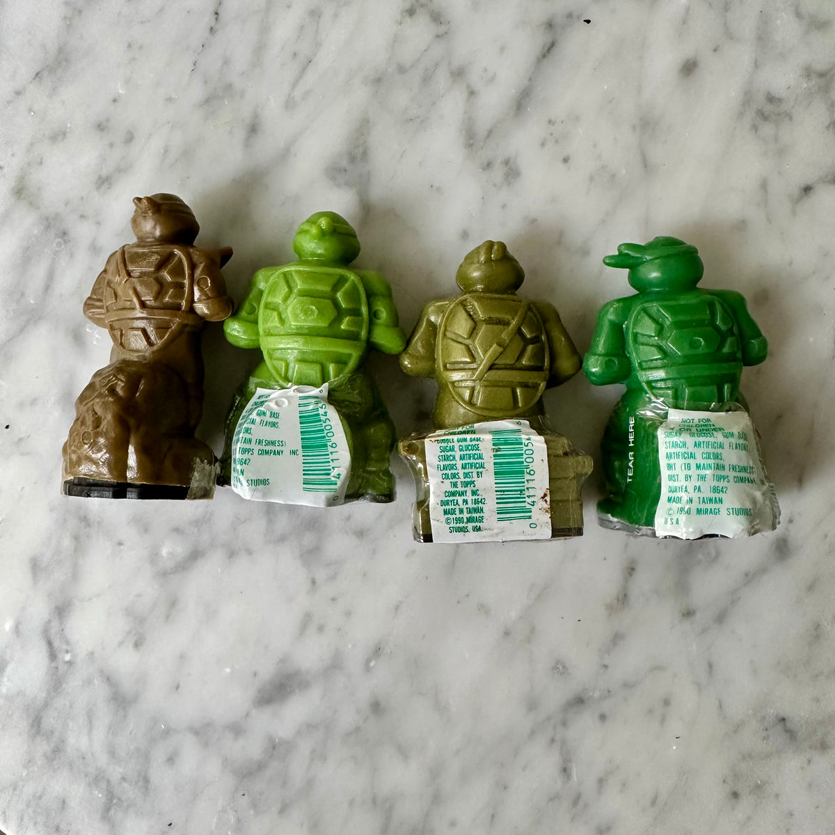 1990 Topps Teenage Mutant Ninja Turtles Bubble Gum Set
