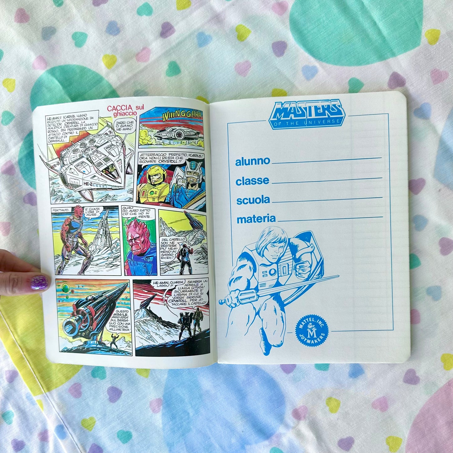 80’s He Man Masters of the a Universe Notebook