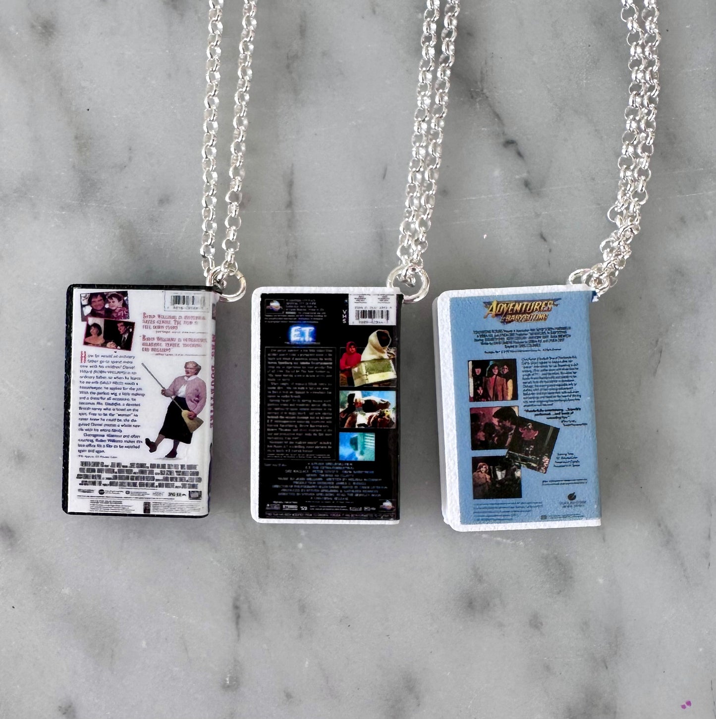 Miniature Vintage VHS Necklace