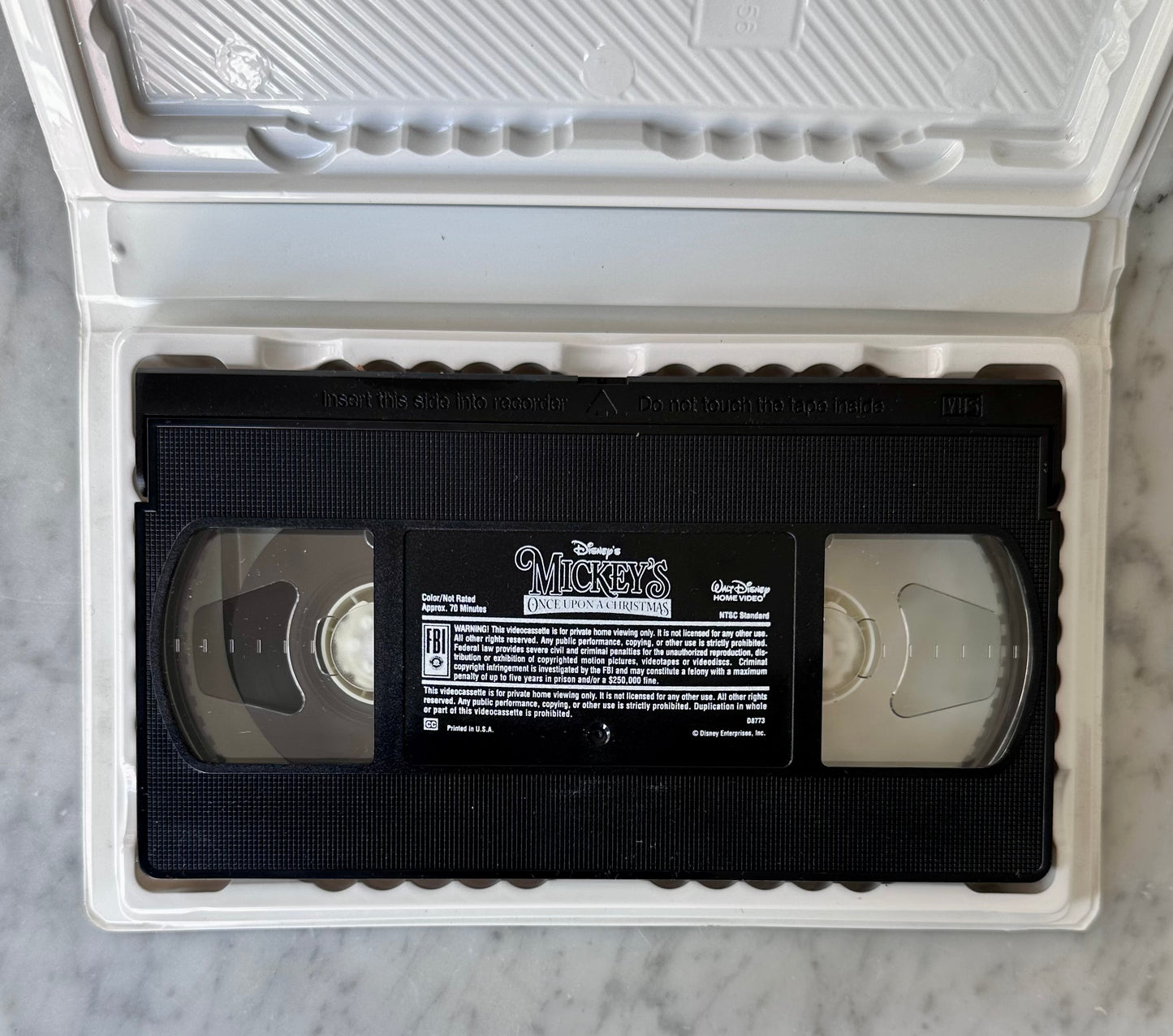Disney Mickey’s Once Upon A Christmas VHS