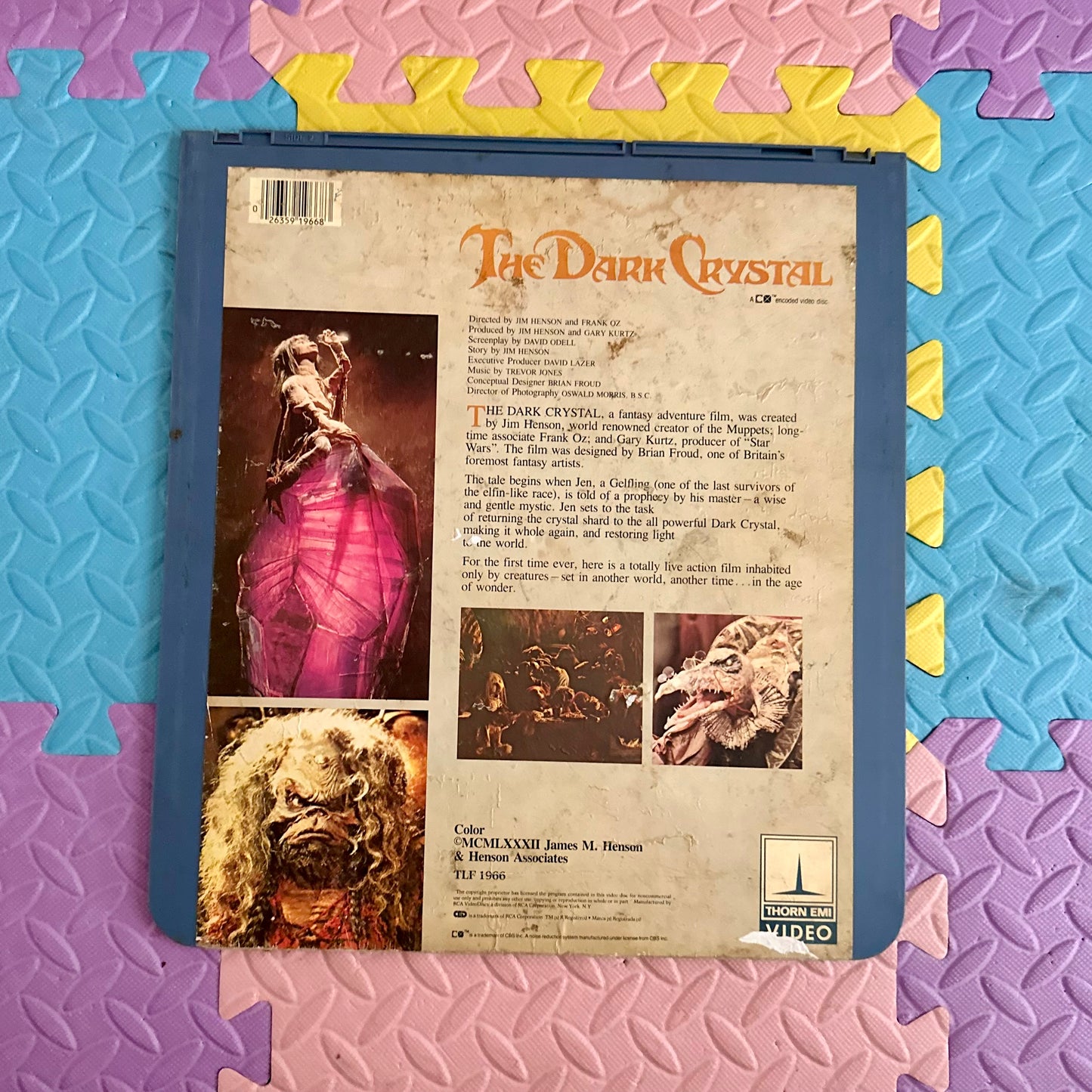 1982 The Dark Crystal CED VideoDisc