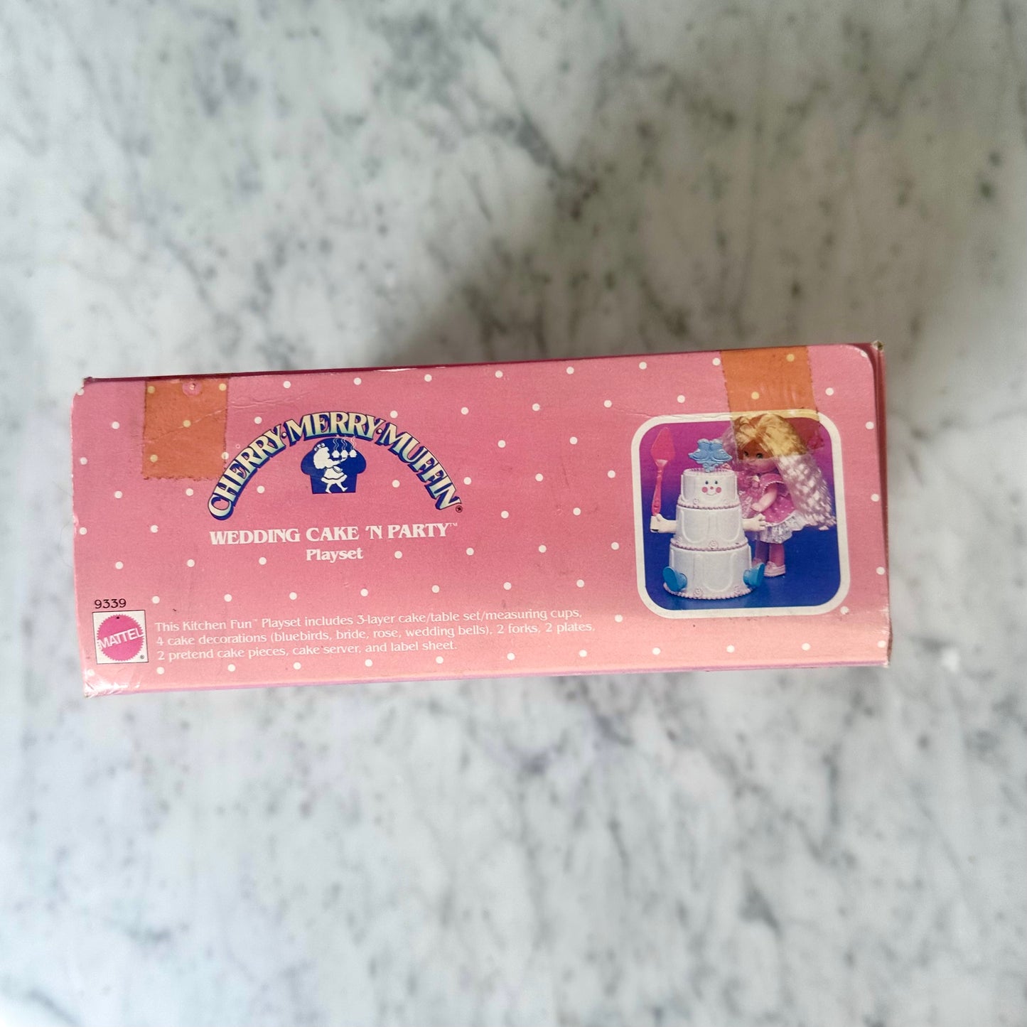 1989 Cherry Merry Muffin Wedding Cake ‘N Party Playset