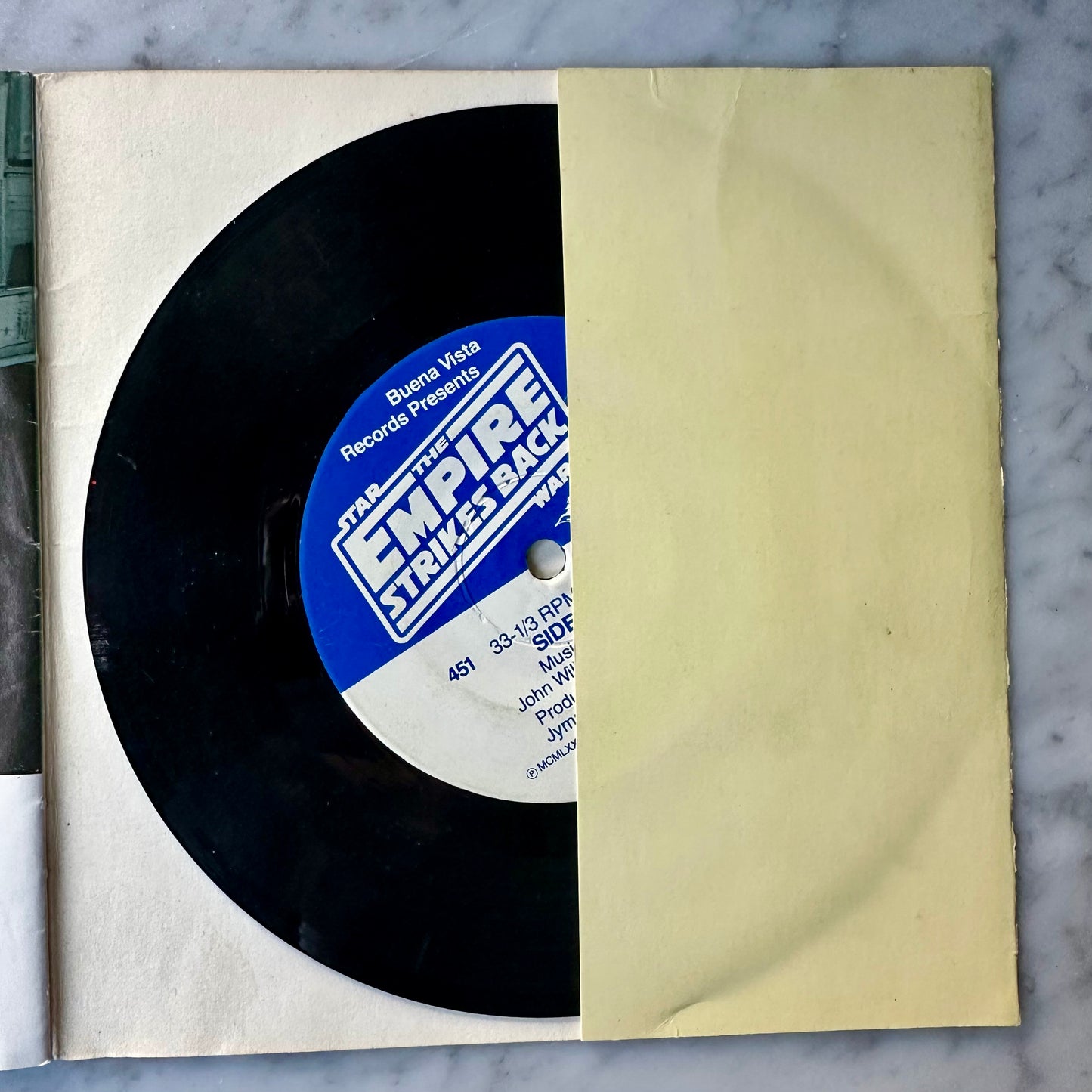 1979 Star Wars “The Empire Strikes Back” Book & Record