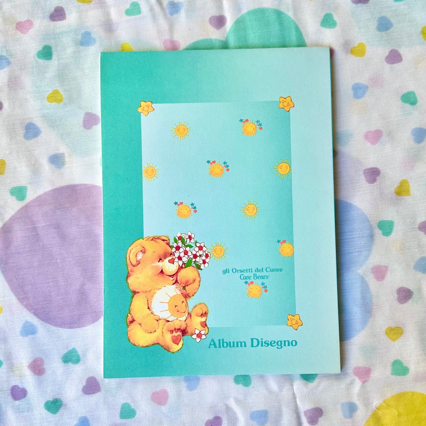 80’s Dead Stock Care Bears Notebook