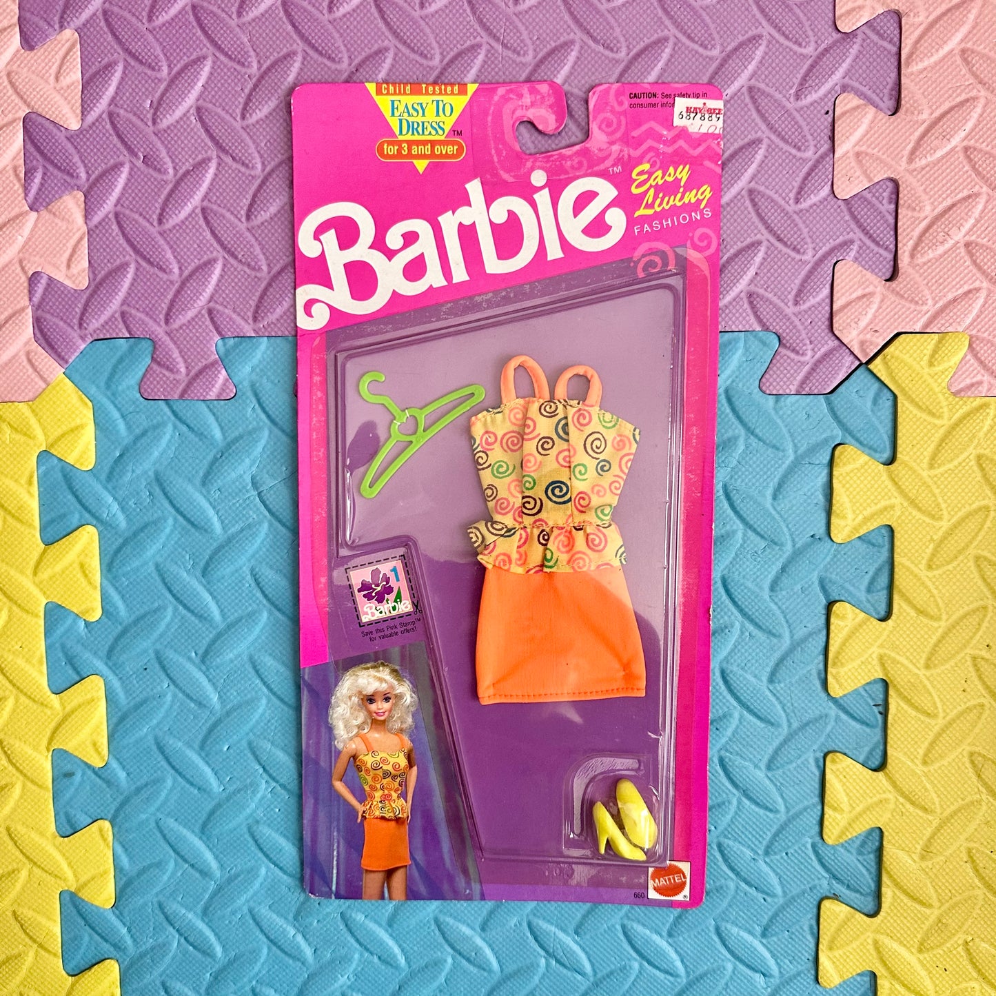1992 Barbie Easy Living Fashions