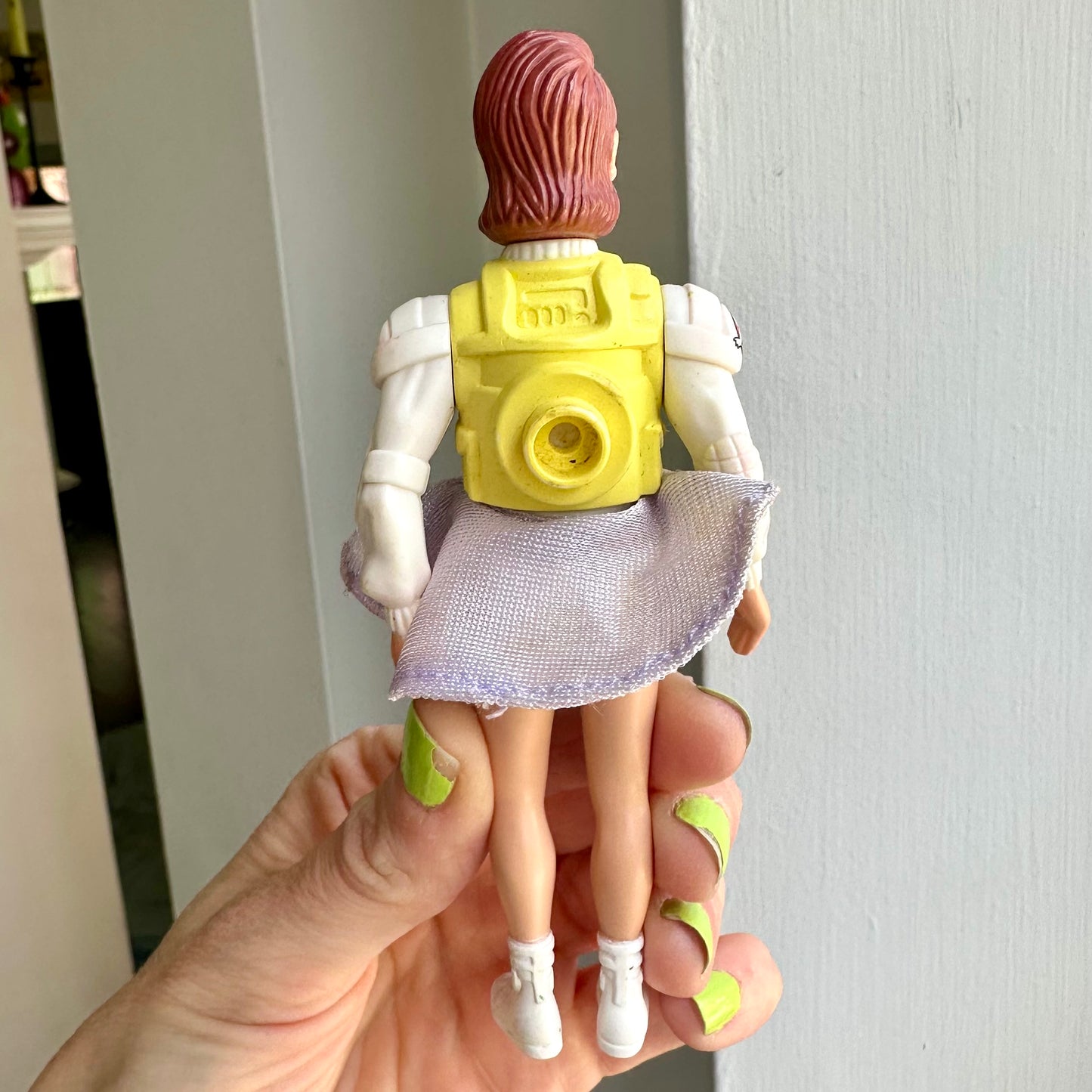1988 The Real Ghostbusters Screaming Heroes Janine Melnitz Action Figure