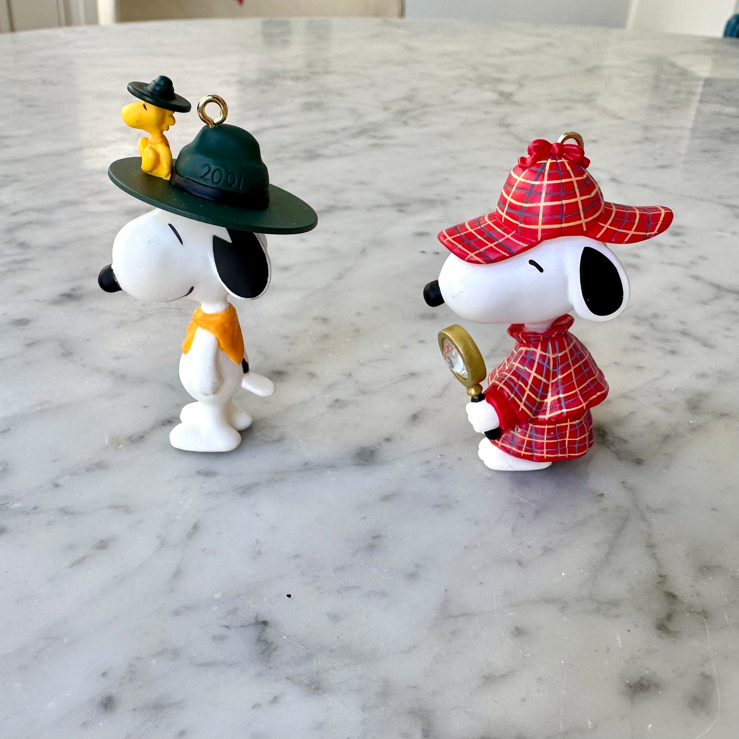2001 Hallmark Snoopy Ornaments