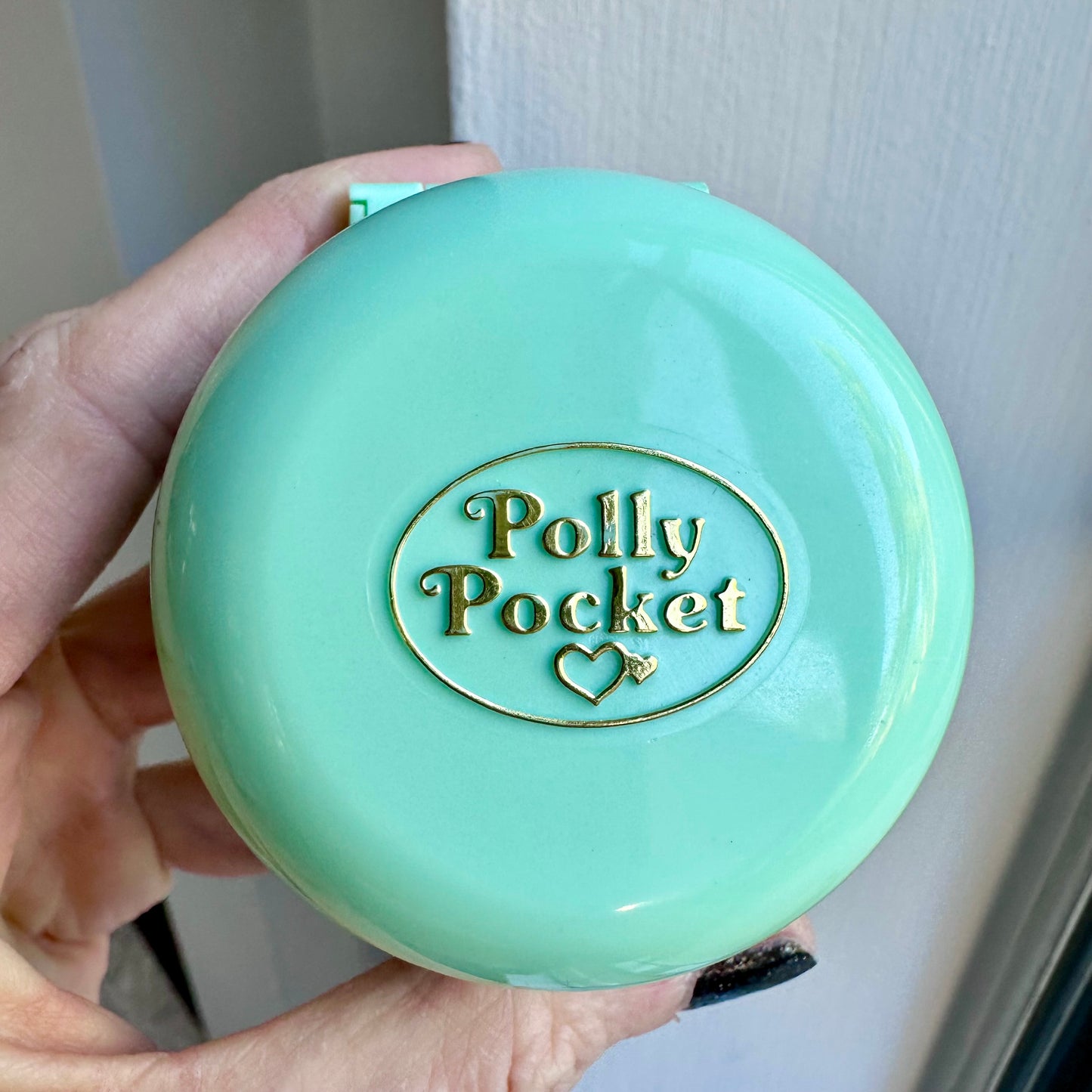 1991 Polly Pocket Dazzling Dressmaker Ring & Ring Case