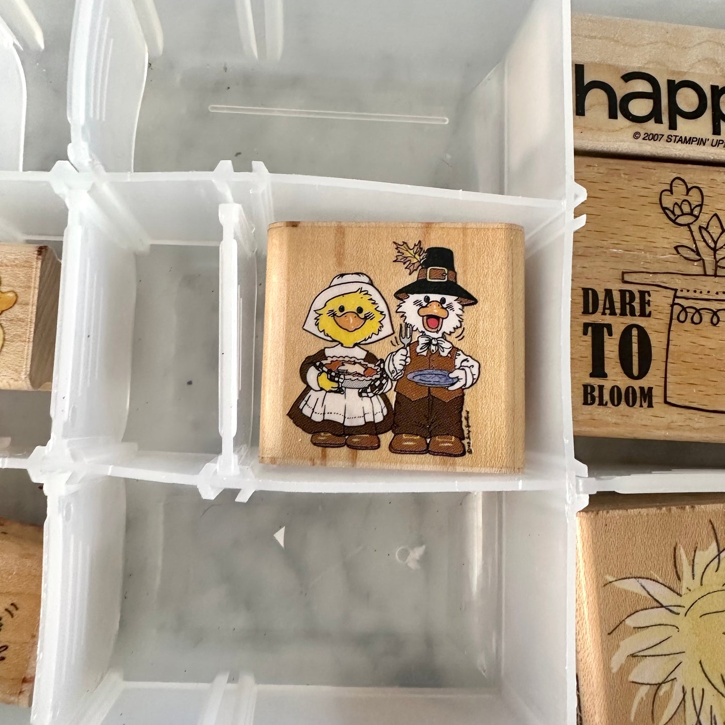 Vintage Suzy’s Zoo Stamp Set