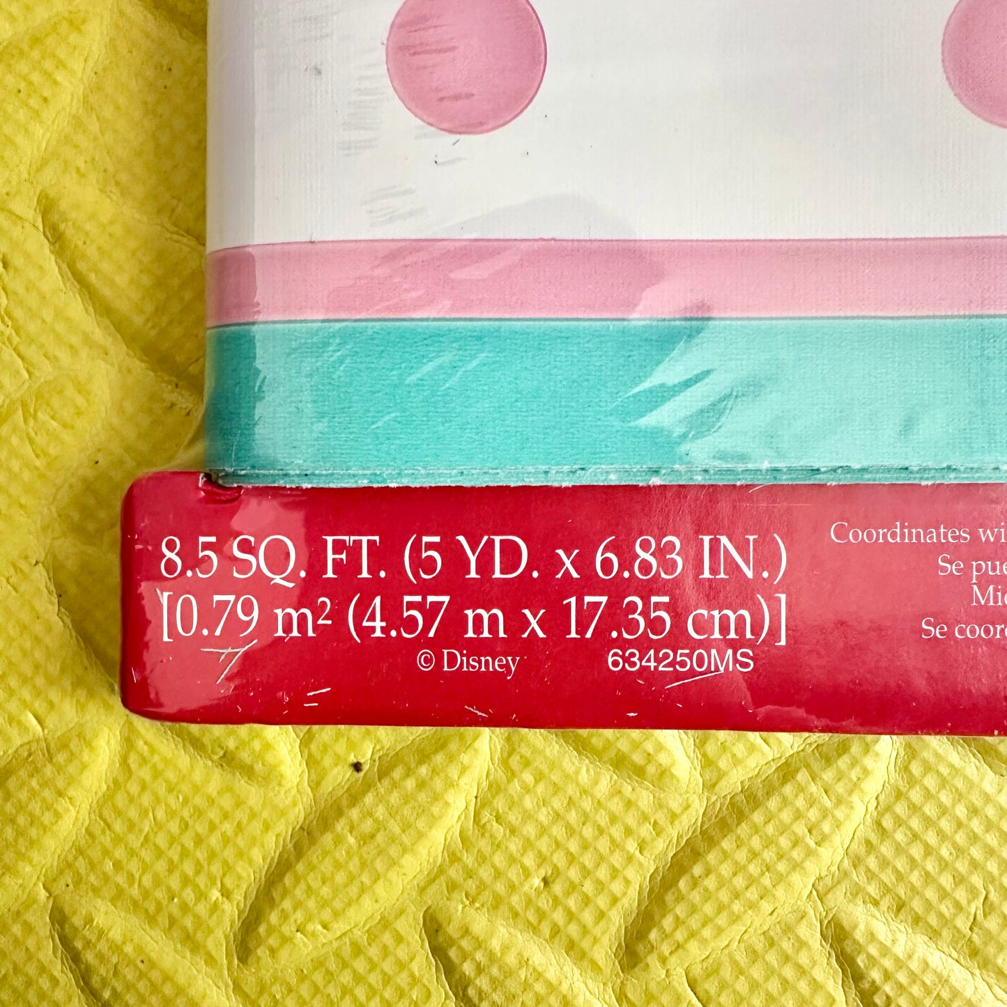 Vintage Minnie Mouse Baby Wall Border