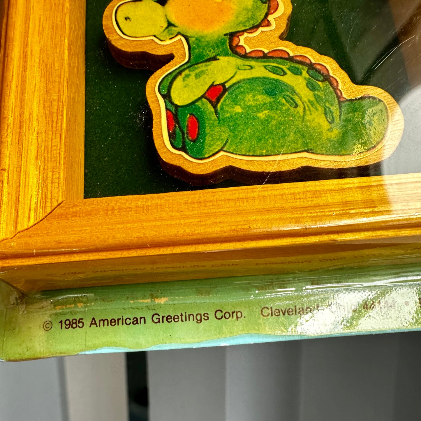 1988 Spellbinders Wooden Wall Plaque