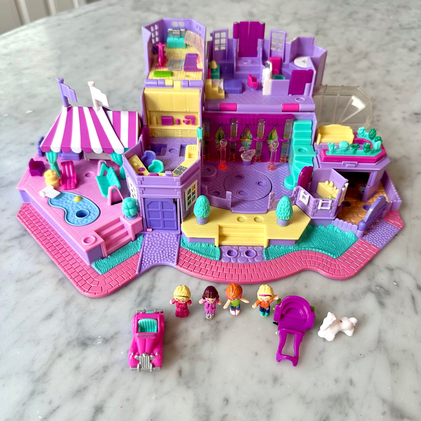 1994 Polly Pocket Light Up Magical Mansion