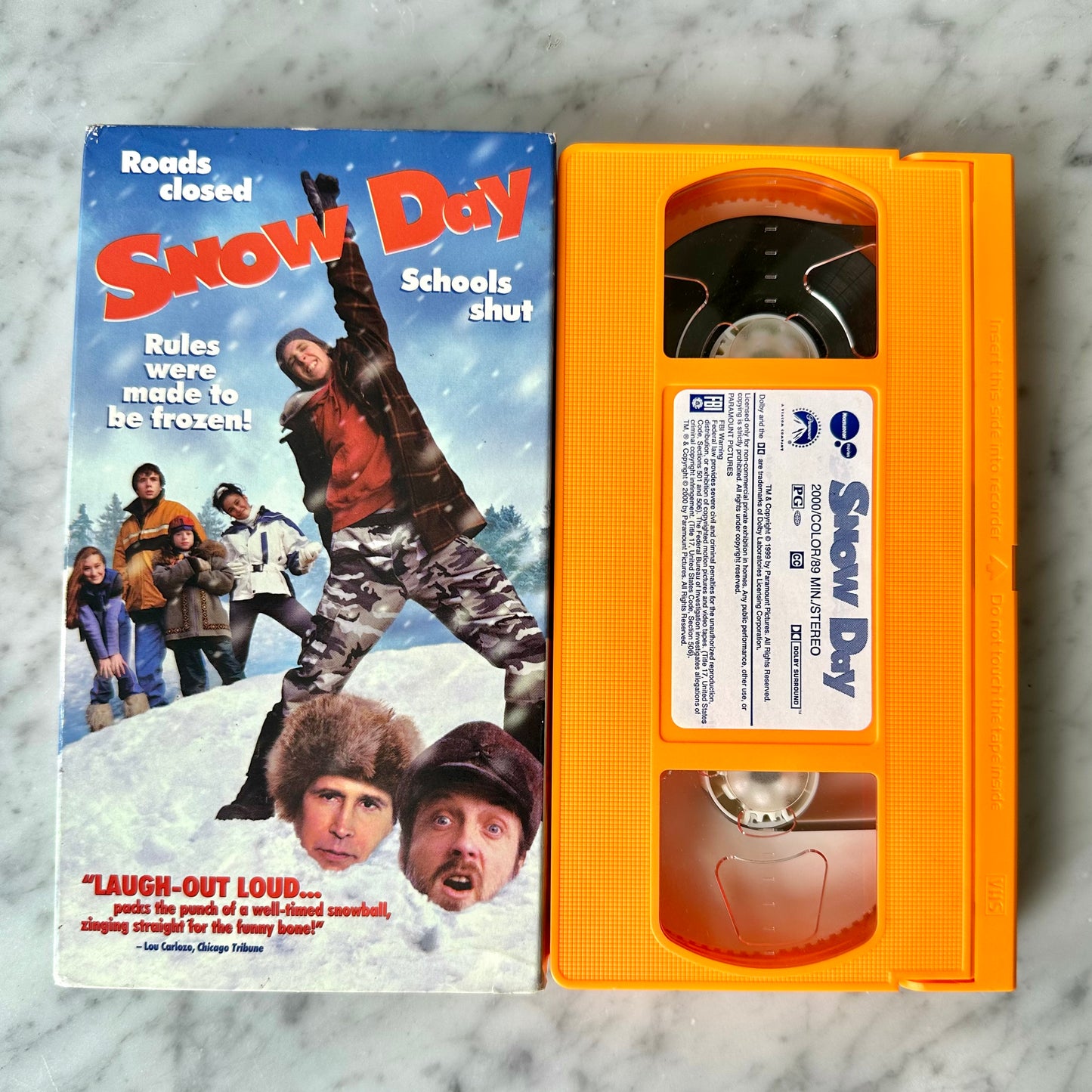 2000 Nickelodeon “Snow Day” VHS