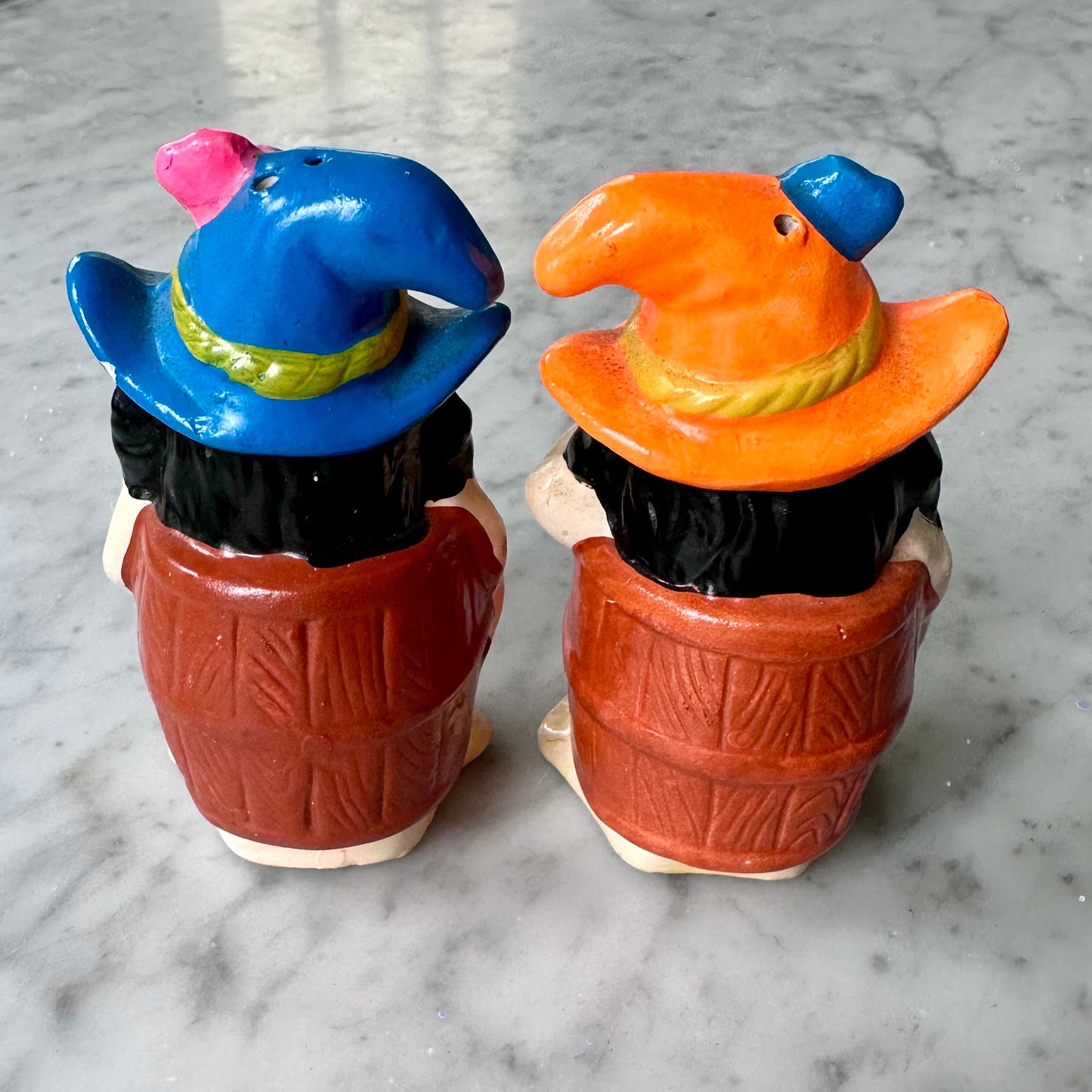 Vintage Hillbilly Salt and Pepper Shakers