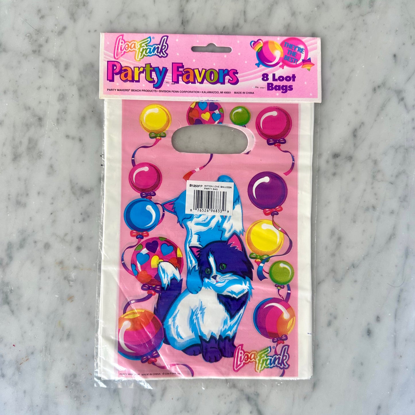 90’s Lisa Frank Party Kitty Favor Bags