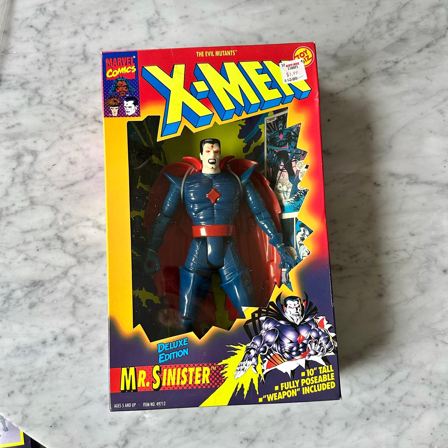 1994 Marvel X-Men Mr Sinister Action Figure-New in Box