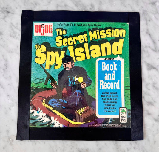 Vintage GI Joe Book Cover Resin Wall Art