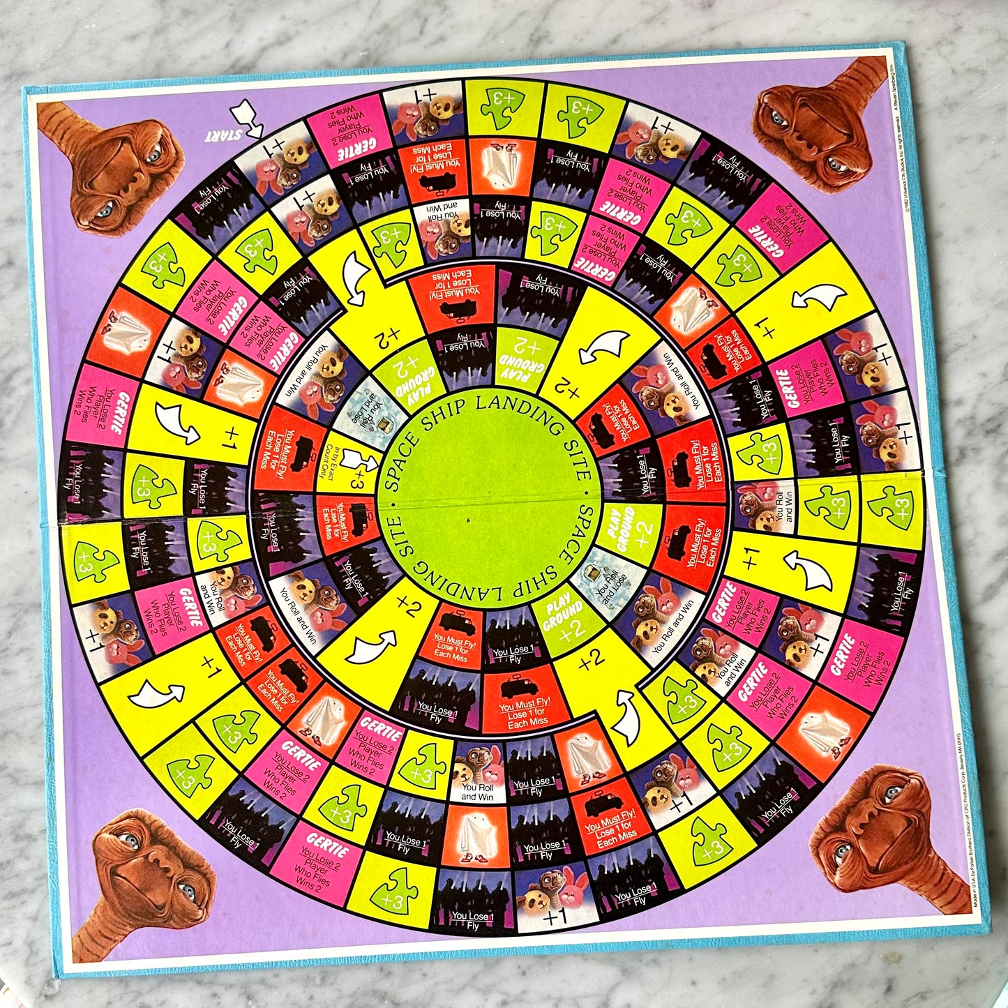 1982 E.T. Board Game