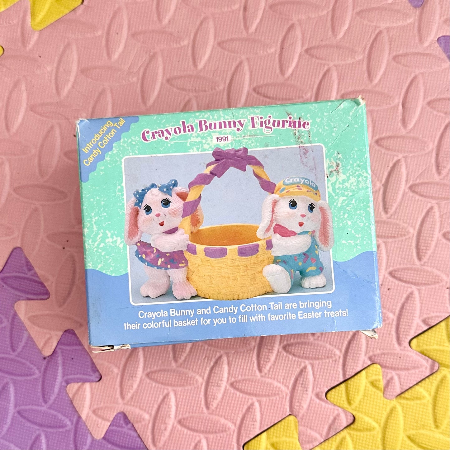 1991 Hallmark Crayola Bunny Figurine