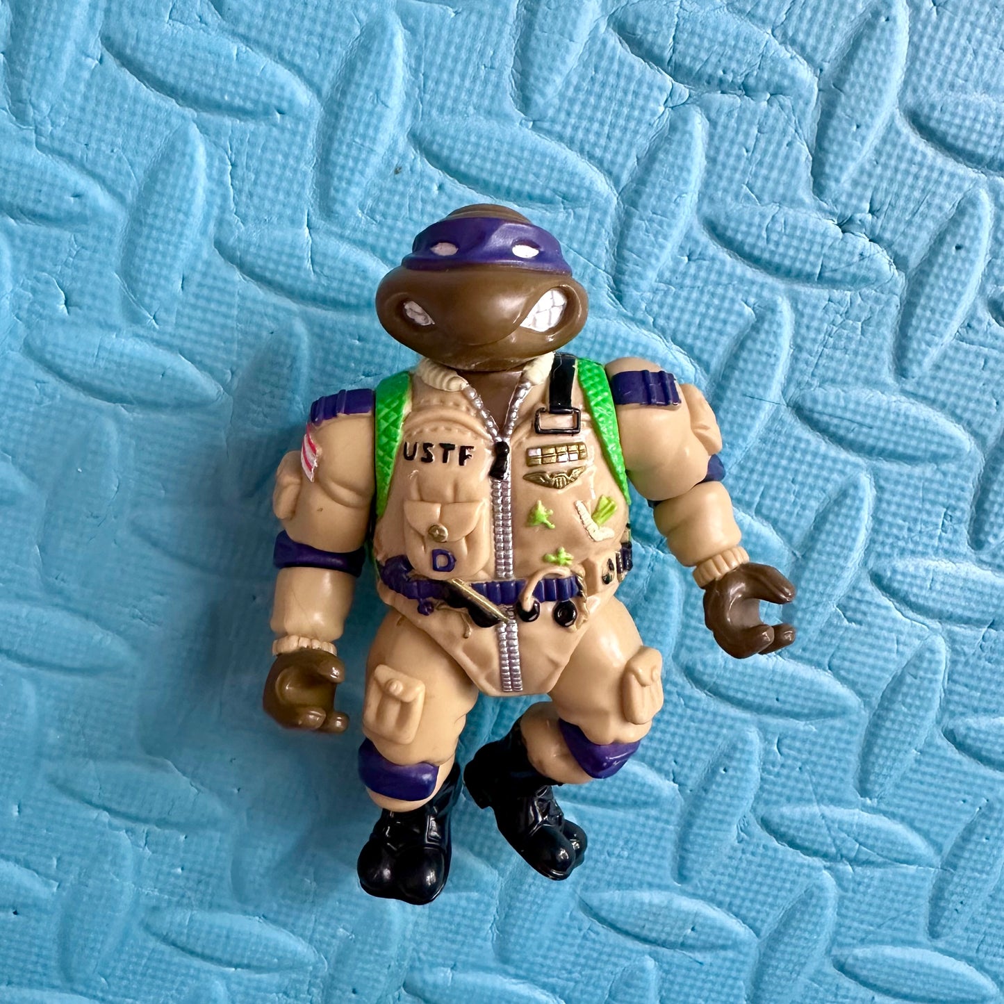 1991 TMNT Pro Pilot Don Mutant Military