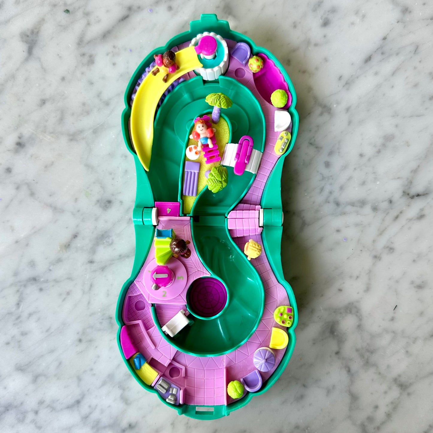 1995 Polly Pocket Splash n’ Slide Water Park