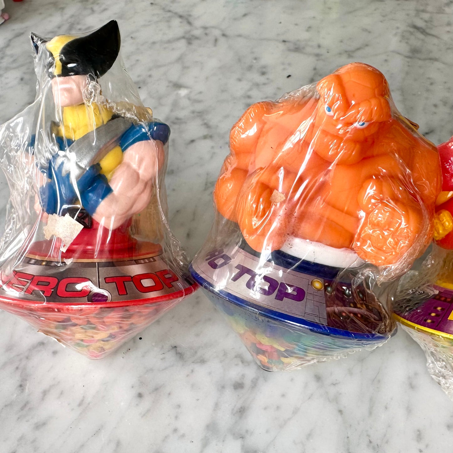 1995 Marvel Candy Top Set of 3