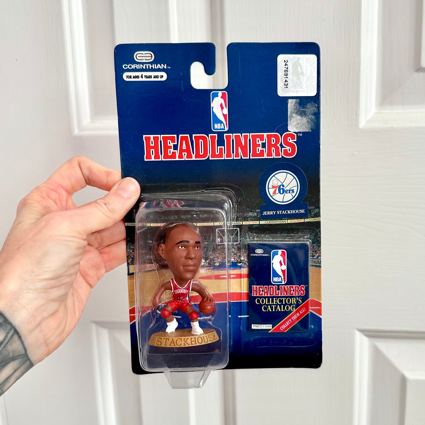 1996 NBA Headliners Stackhouse Figure