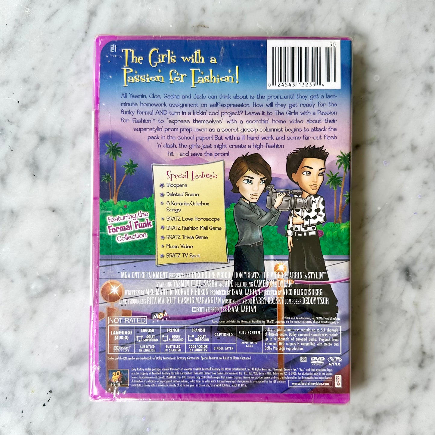 2004 Bratz “Starrin’ & Stylin’” DVD