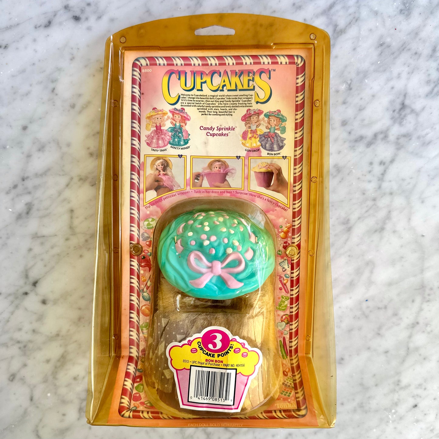 1990 Cupcakes “Candy Sprinkle” Doll