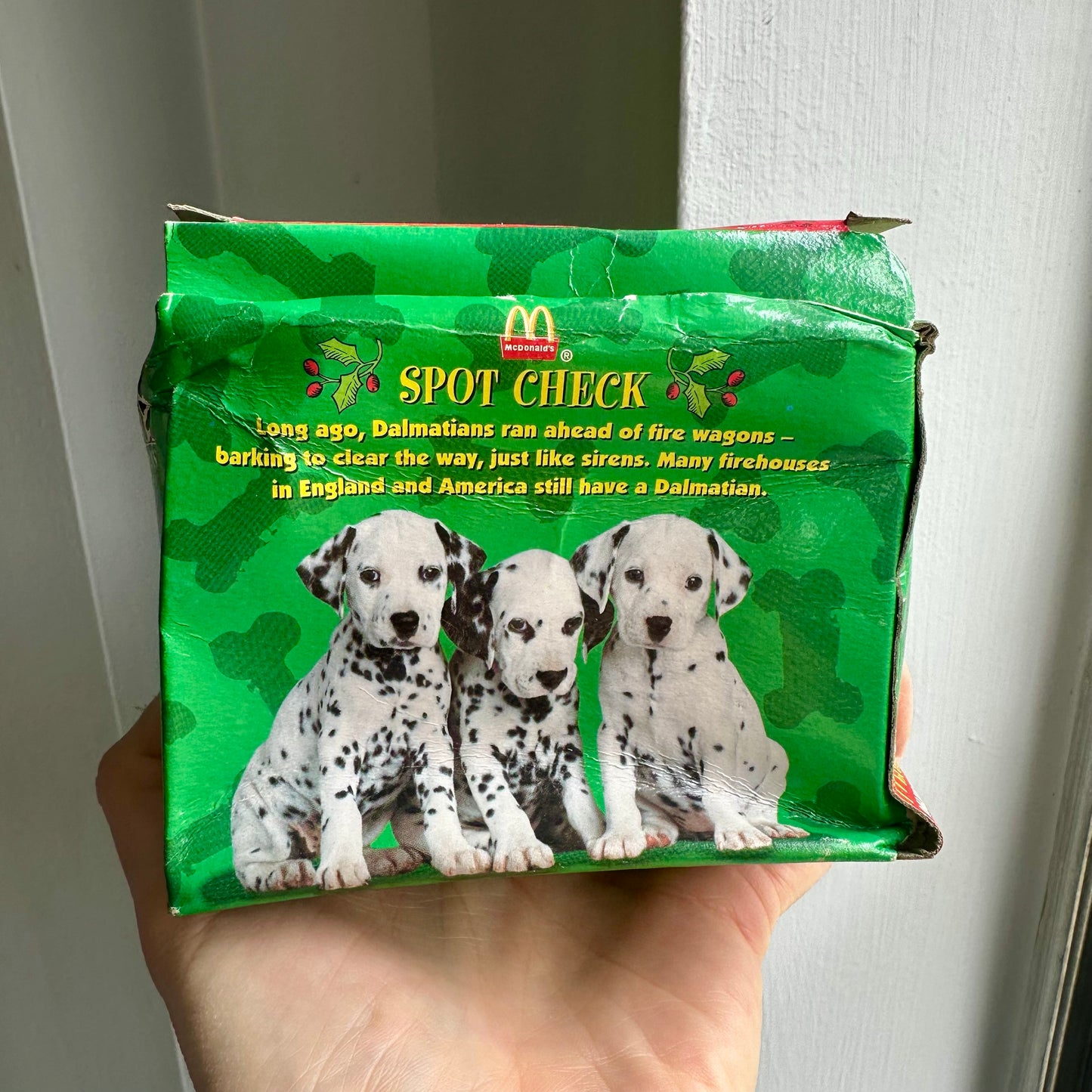 1996 McDonald’s 101 Dalmatians Snow Dome