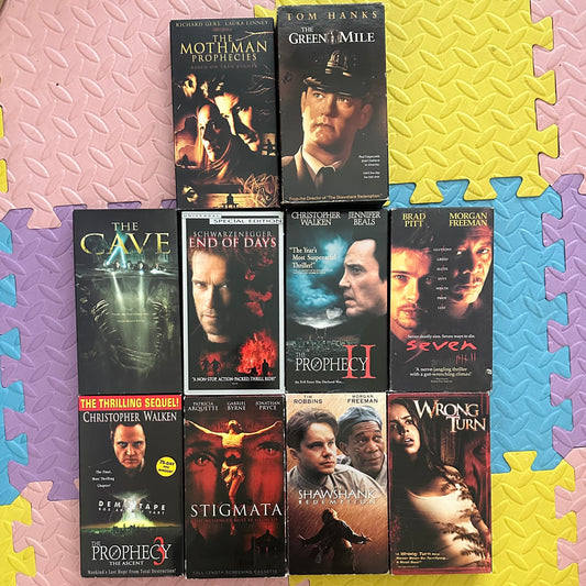 Vintage VHS Movie Lot