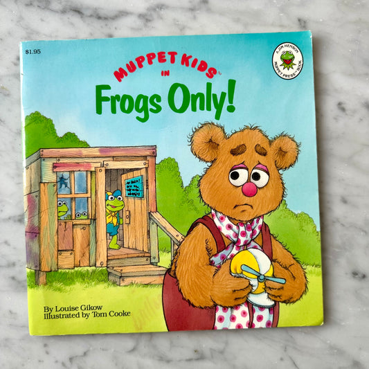Muppet Kids in “Frogs Only” Book