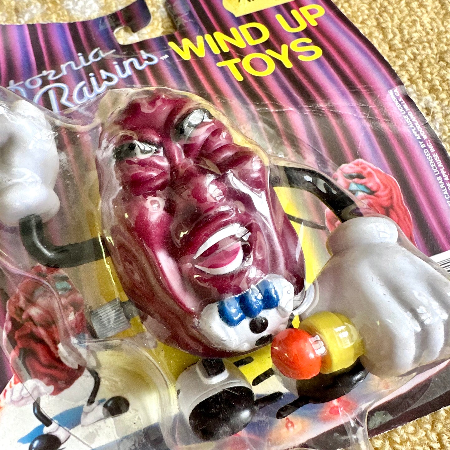 1987 California Raisin Wind Up Toy