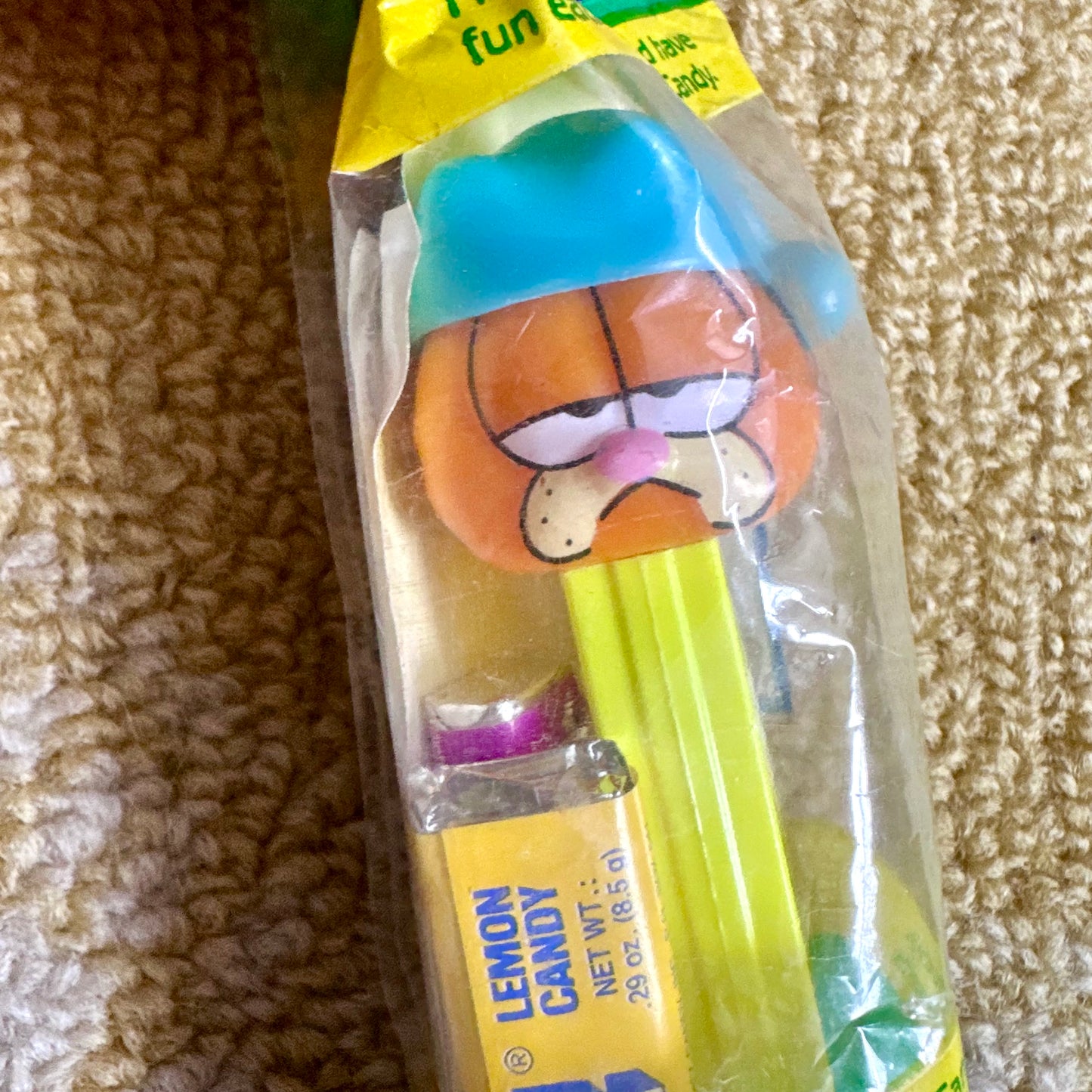 Vintage “Sleepy” Garfield PEZ Dispenser