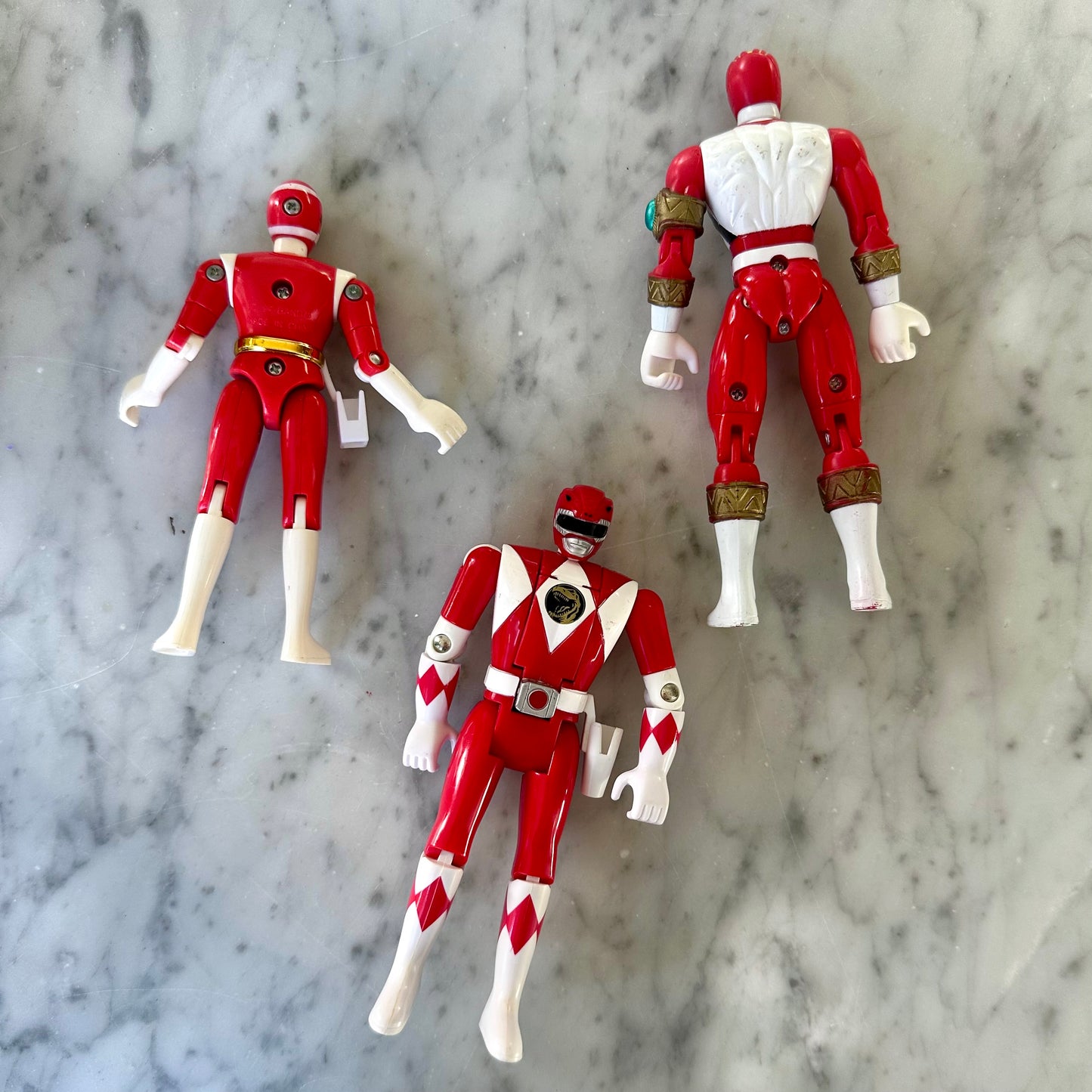 90’s Red Power Ranger Lot