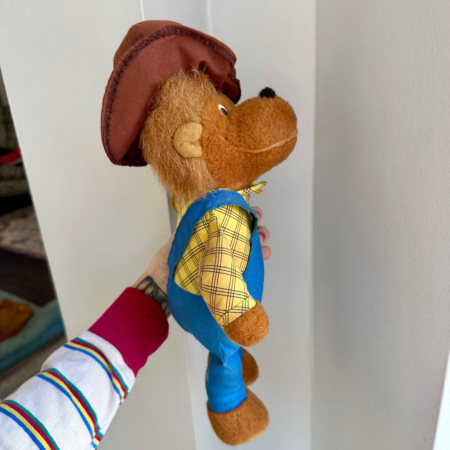 1982 Fisher Price Berenstein Bears Papa Bear Plush