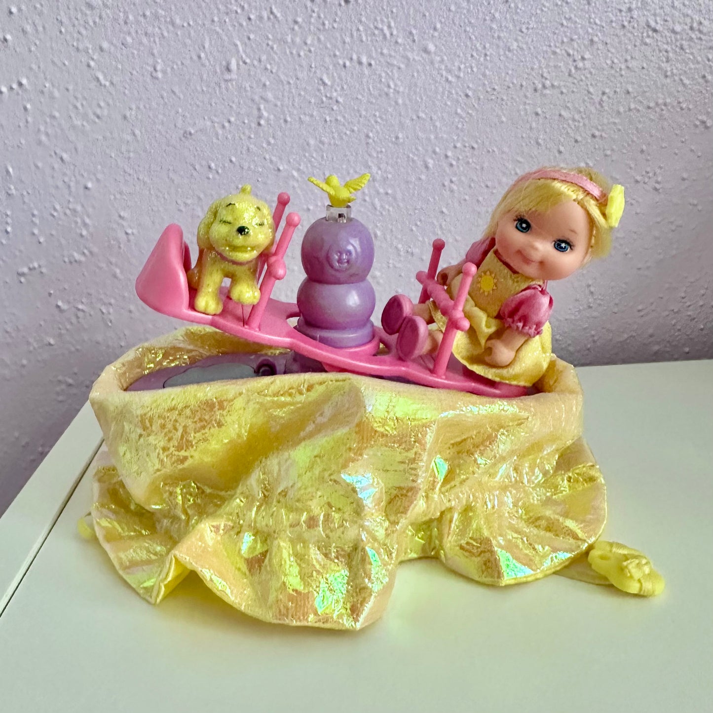 2001 Little Sparklin’ Clouds Playset and Dolls