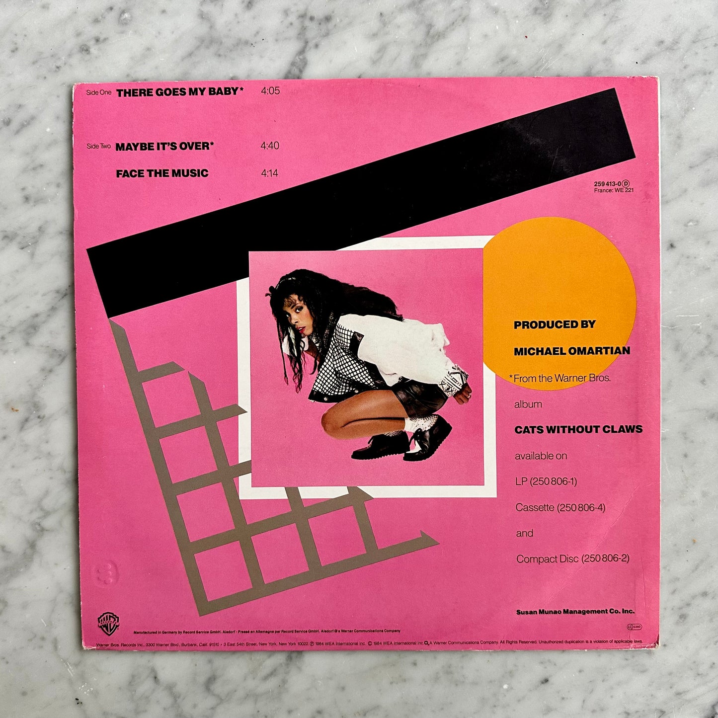 1984 Donna Summer “There Goes My Baby” Record
