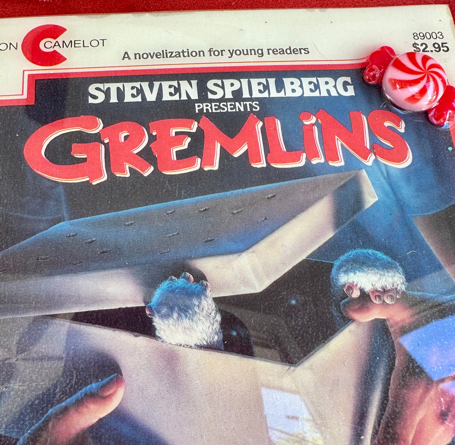 Vintage 80’s Gremlins Book Cover Resin Wall Art