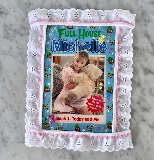 Vintage 90’s Full House Michelle Tanner Book Resin Wall Art