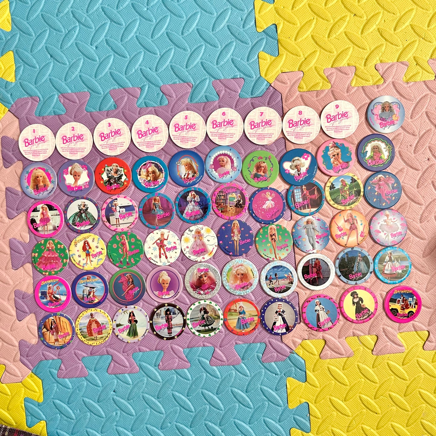 1995 Barbie POG Complete Set of 60