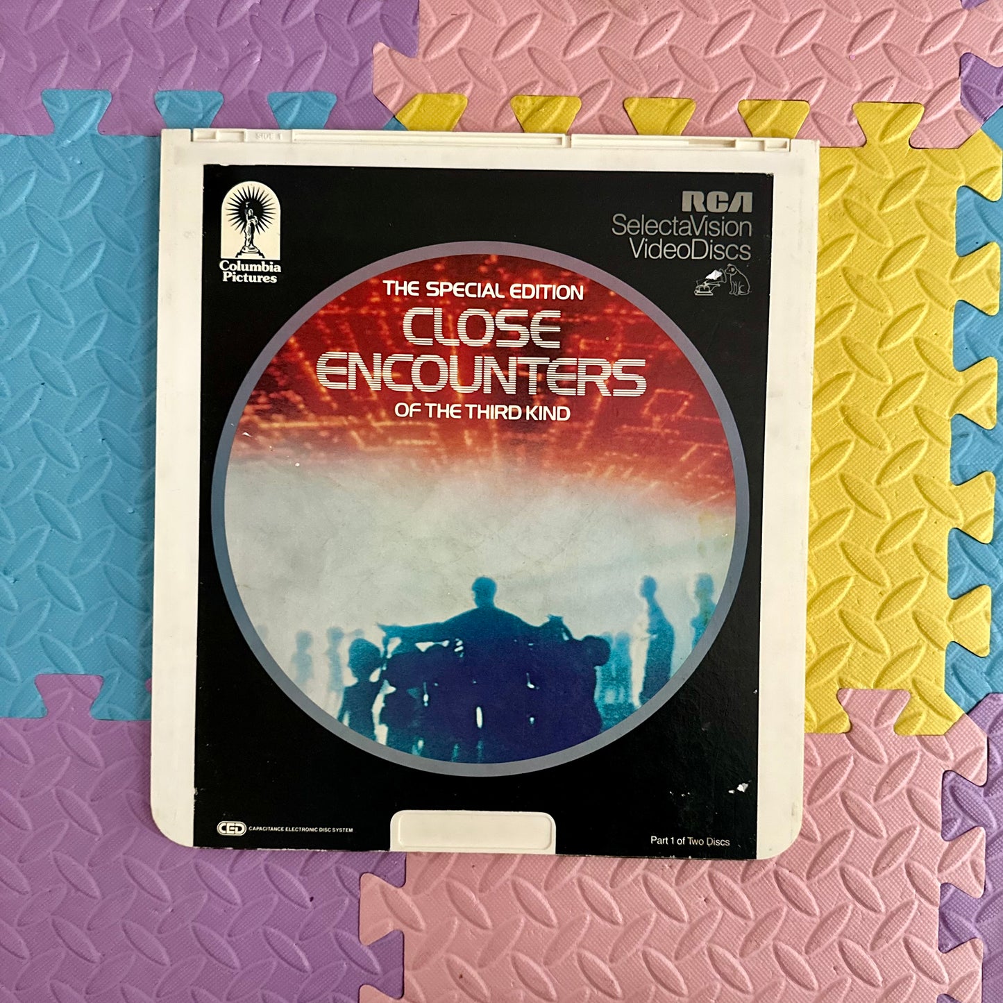 Close Encounters Parts 1 & 2 CED Video Disc