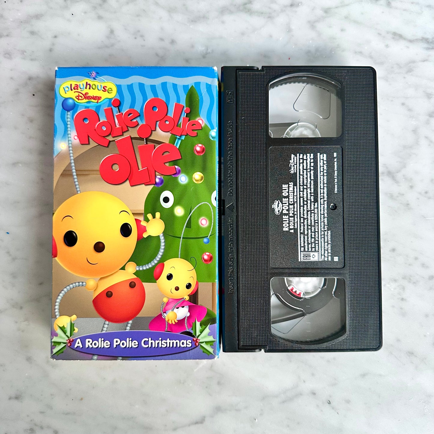 Vintage Rolie Polie Olie “A Rolie Polie Christmas” VHS