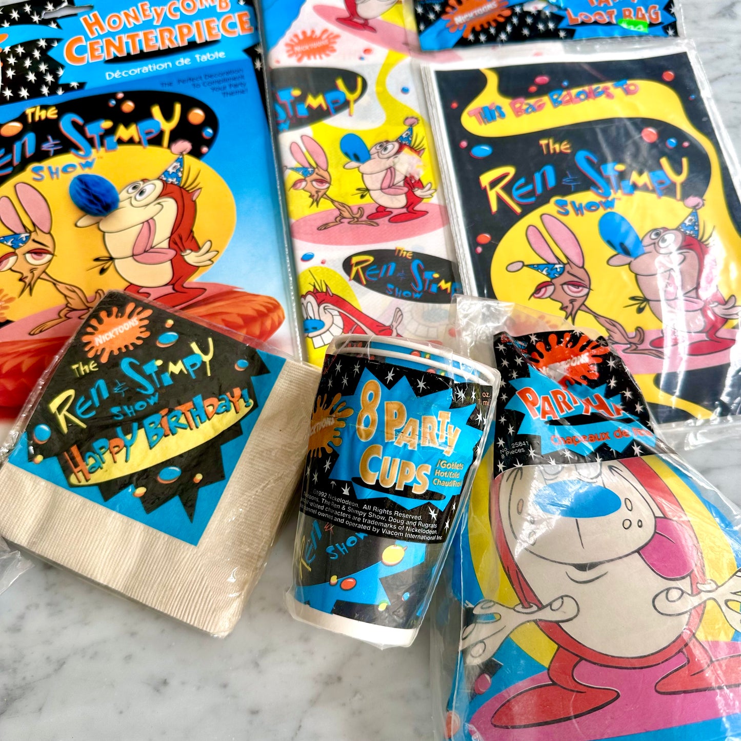 1992 Ren & Stimpy Party Supplies