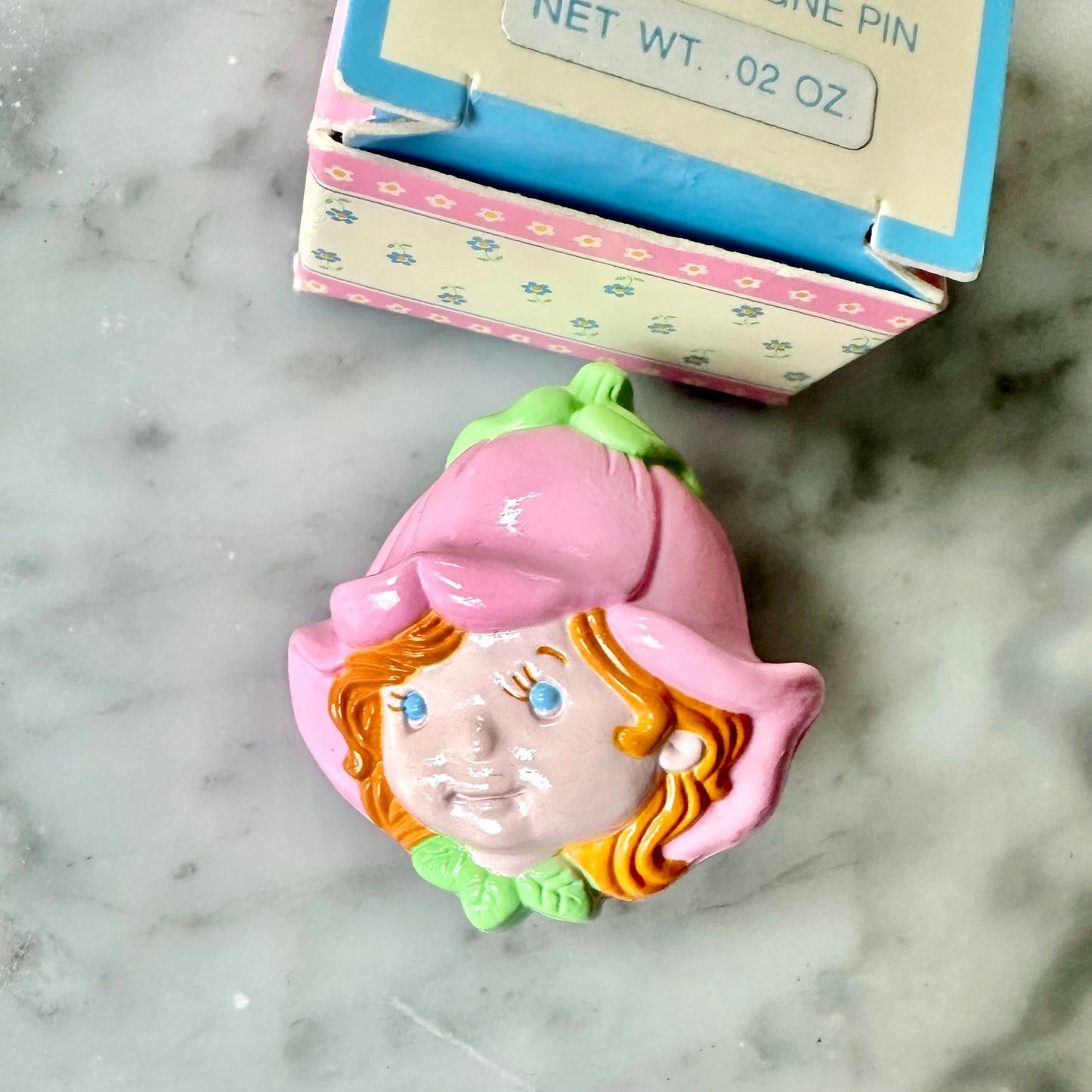 1983 Avon Little Blossom Solid Cologne Brooch