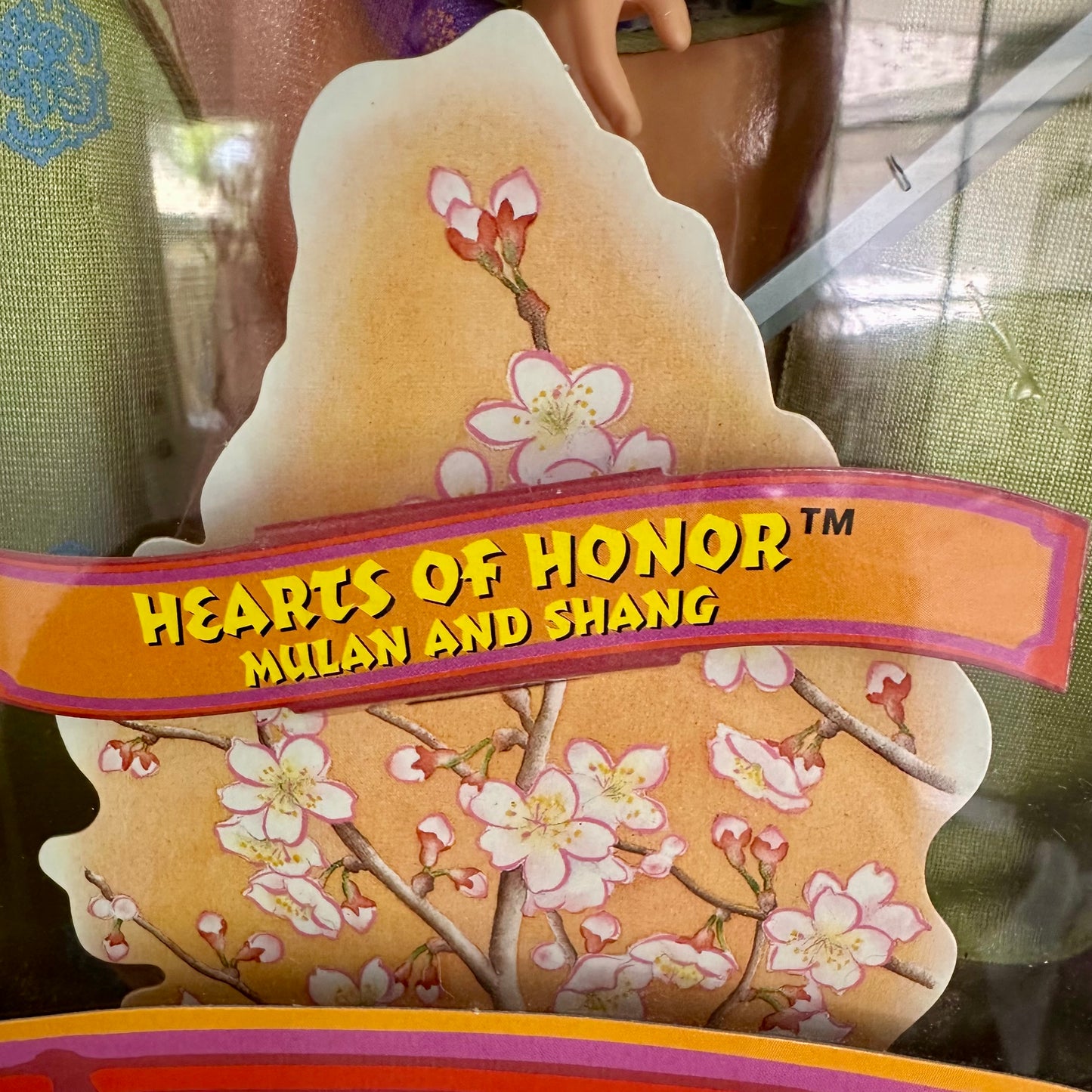 1997 Disney Hearts of Honor Mulan and Shang Dolls in Box