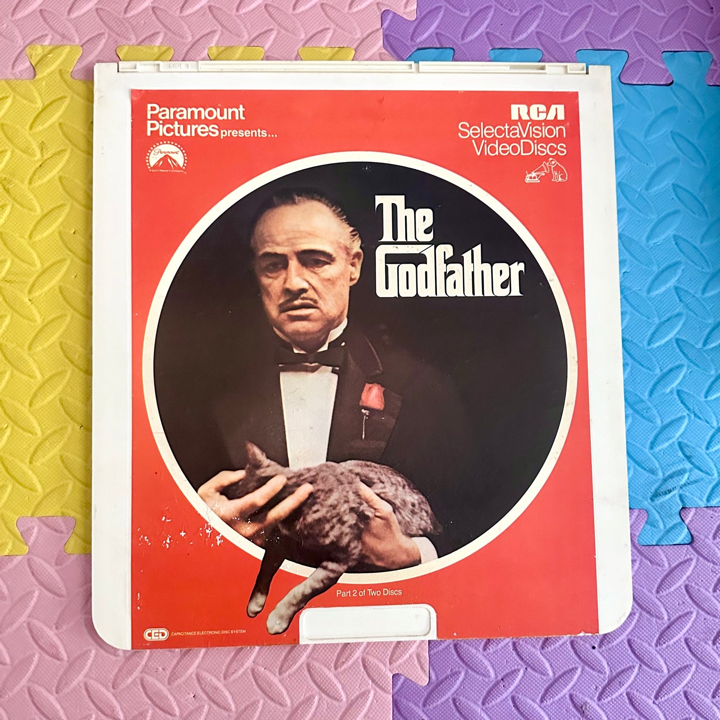 The Godfather 2 Disc Set RCA SelectaVision Video Discs