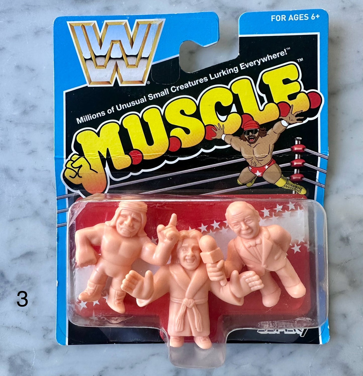 2017 M.U.S.C.L.E. Men Classic 1980s era WWF Stars