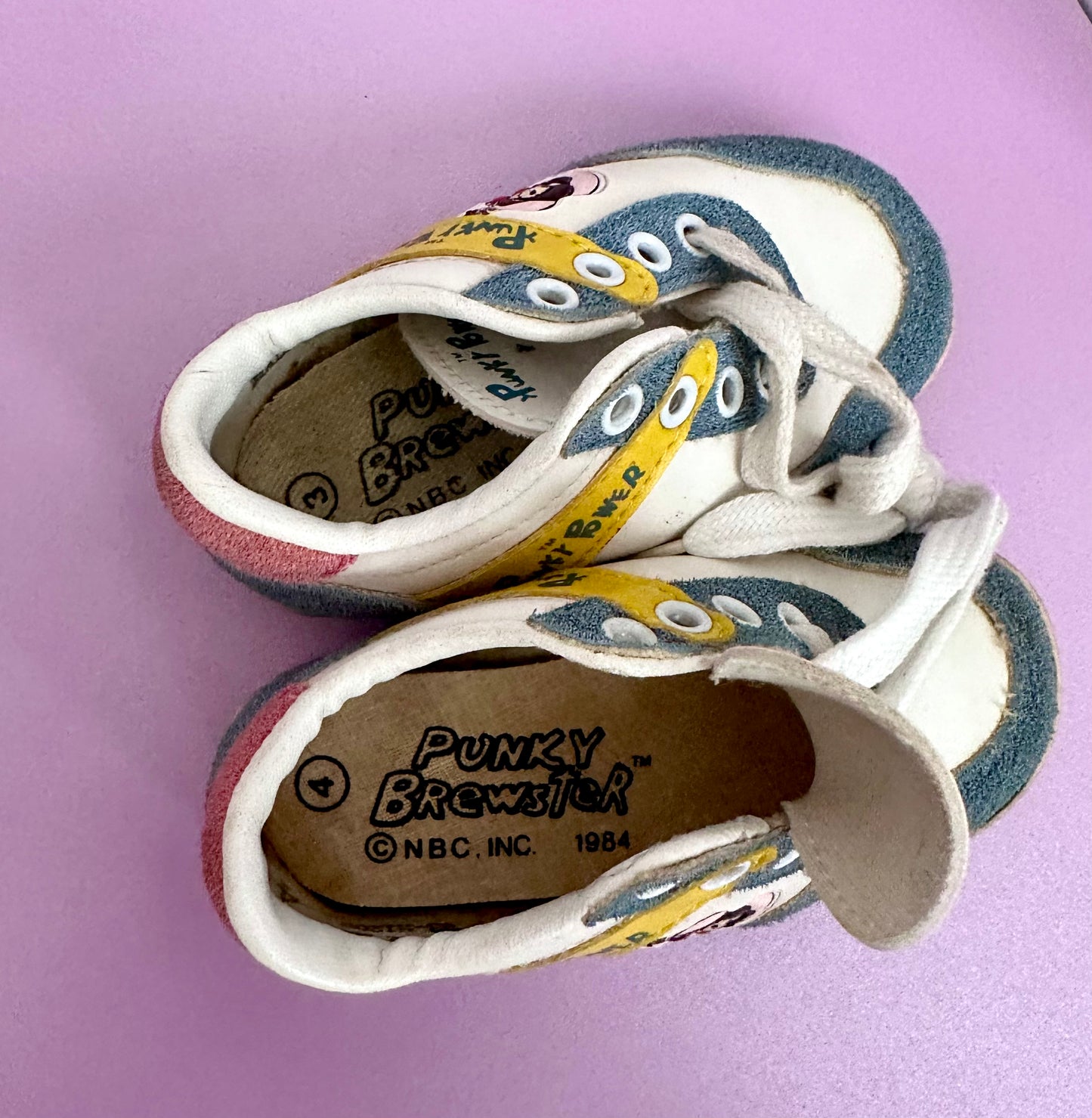 Vintage 1984 Punky Brewster Tennis Shoes